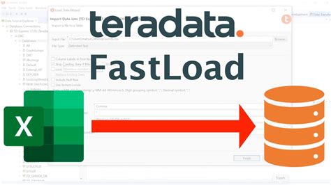 The errors encountered during this process are saved in the error tables, whereas the log into the log table, respectively. . Teradata python fastload